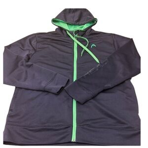 HEAD  tennis zip up hoodie